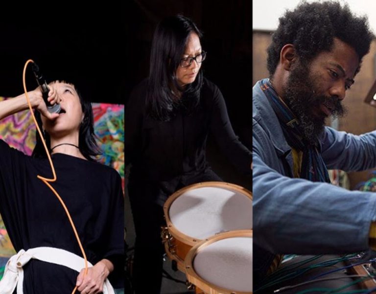 YoshimiO / Susie Ibarra / Robert Aiki Aubrey Lowe “Flower of Sulphur” improvisación musical en su máxima expresión