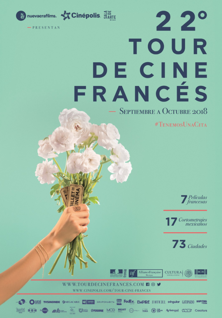 Comienza tour de cine francés, 7 de septiembre a 18 de octubre