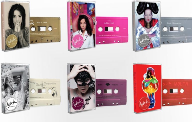 Björk relanzará todos sus álbumes en cassettes