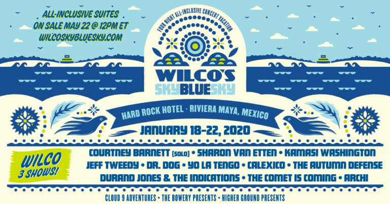 Wilco anuncia el festival Sky Blue Sky en la Riviera Maya