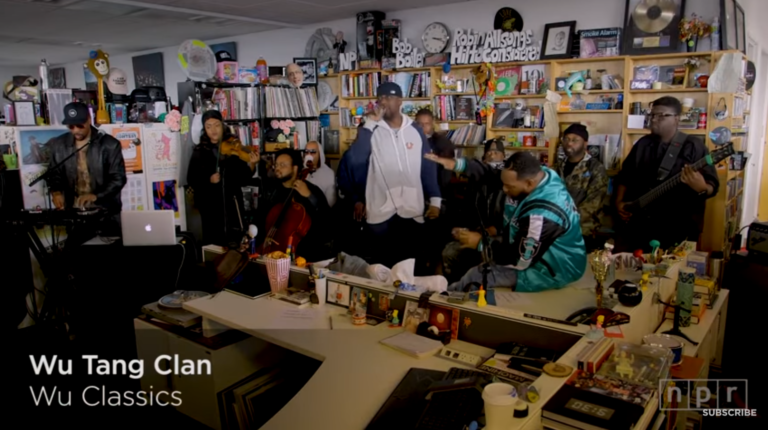 Wu-Tang Clan da presentación íntima en Tiny Desk para conmemorar sus 25 años