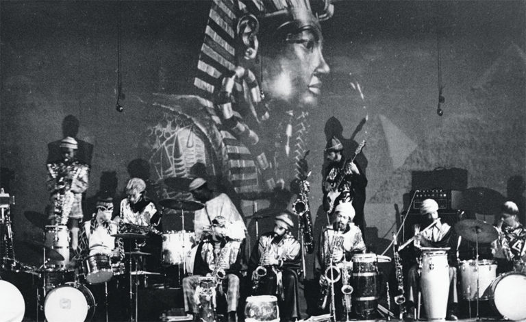 Sun Ra Arkestra y la mitología egipcia, sesiones y grabaciones místicas