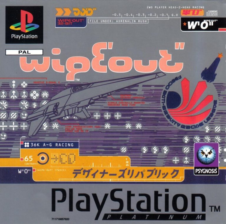 Wipeout, un videojuego para la historia de la música electrónica