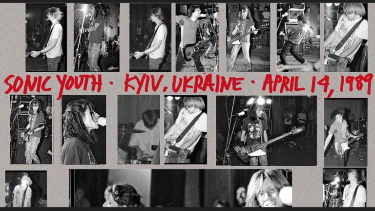 Sonic Youth comparte álbum en vivo grabado en Ucrania, para juntar dinero tras desastres de guerra