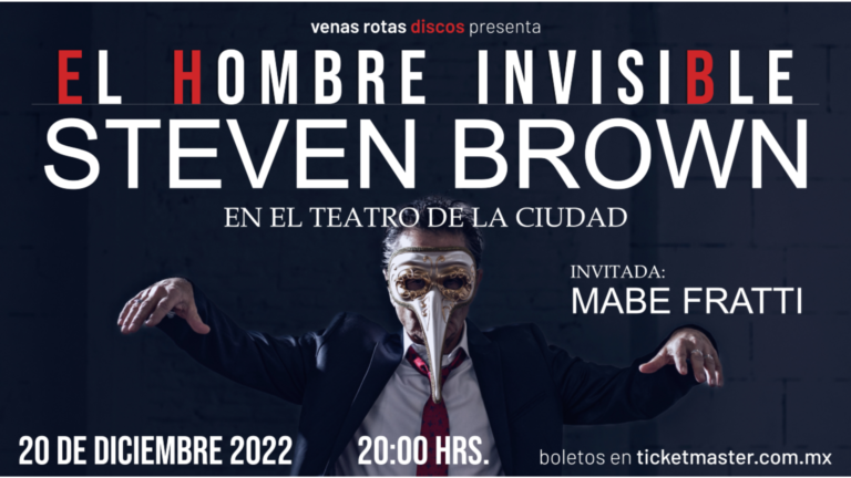 Steven Brown y Mabe Fratti en el Teatro de la Ciudad (CDMX)