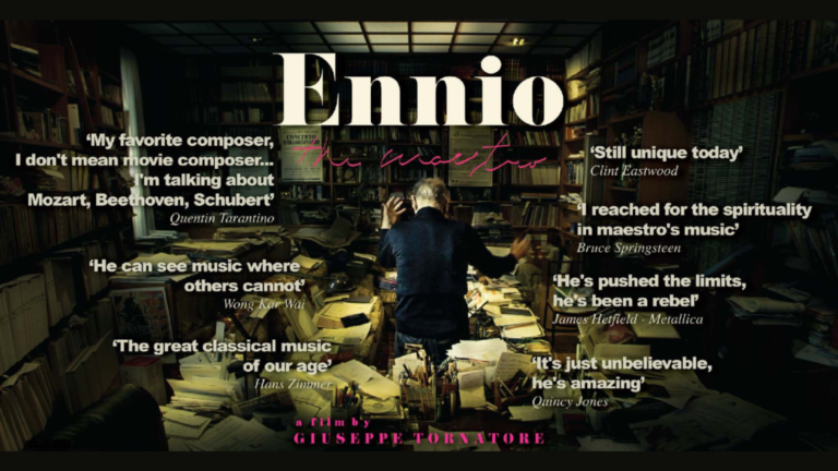 Mira la película Ennio, el maestro retrato sobre el prolífico compositor Ennio Morricone