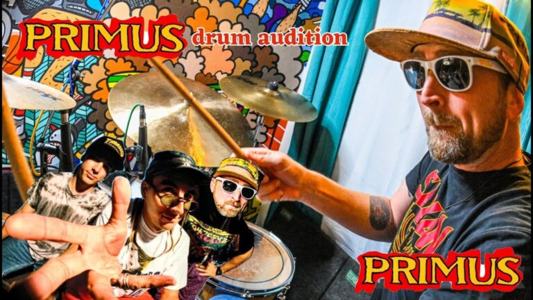 John Hoffman, ganador de la audición para ser el nuevo baterista de Primus