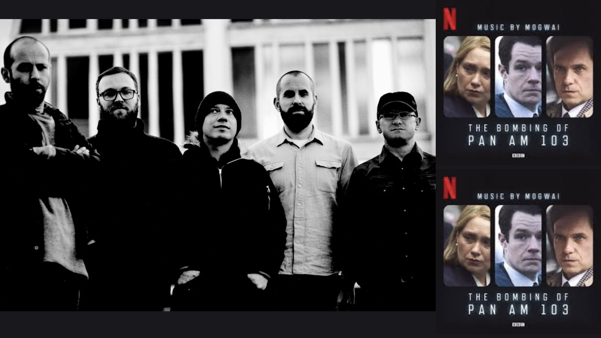 Escucha el nuevo soundtrack de la miniserie The Bombing of Pan Am 103, creado por Mogwai
