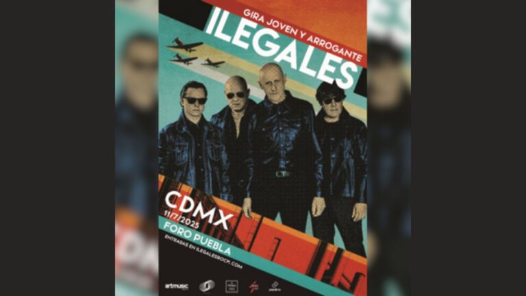 Ilegales en México 2025: Concierto en Foro Puebla con su gira “Joven y Arrogante”