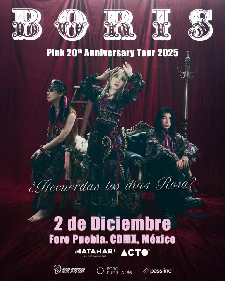 Boris en CDMX: PINK y el retorno de un clásico del heavy rock