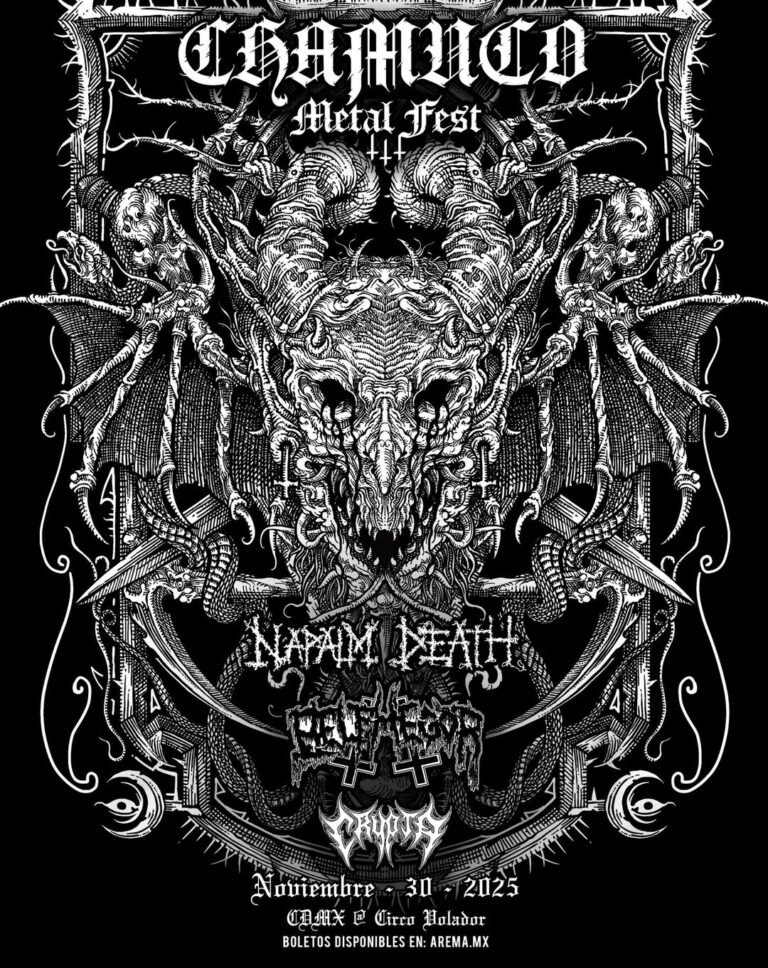 Napalm Death en CDMX: legado, ruido y resistencia