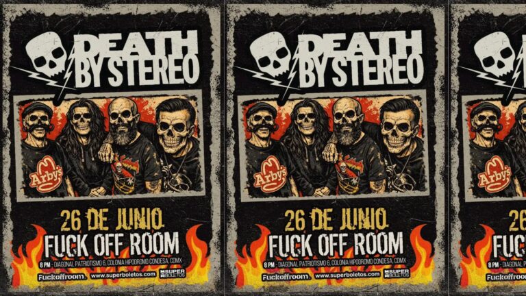 Death By Stereo regresa a la Ciudad de México para desatar el caos en Fuck Off Room
