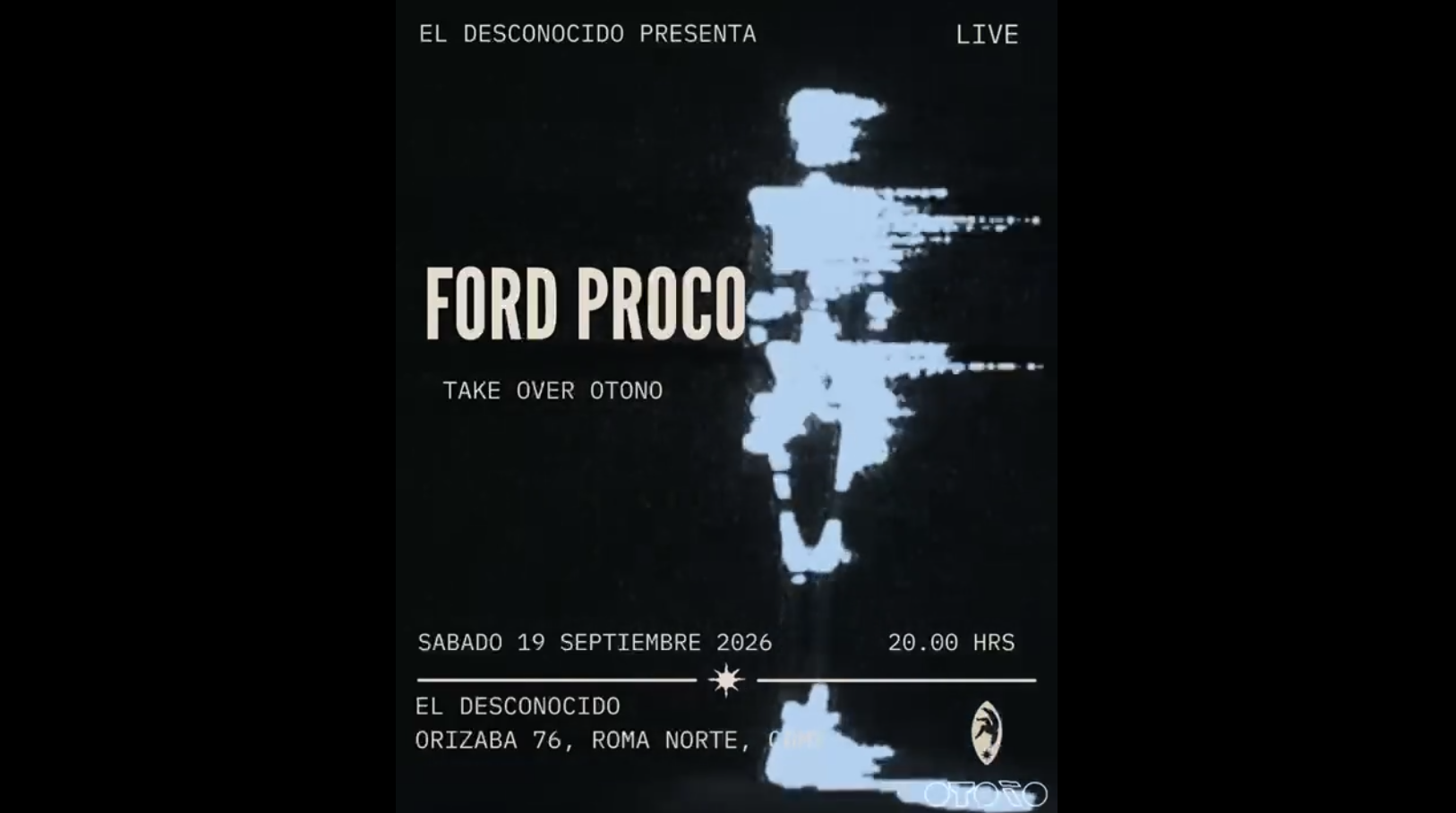 Ford Proco: cuatro décadas de experimentación electrónica desde la frontera llegan a El Desconocido
