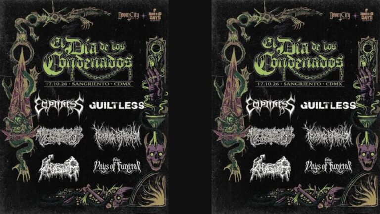 El Día de los Condenados: Doom City y Horrid Days unen fuerzas en una celebración del metal extremo